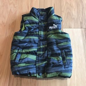 Puma puffer vest